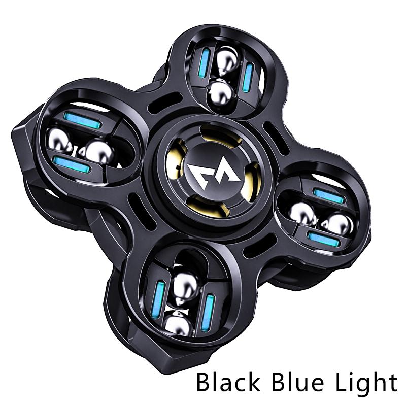 Fideget Toy Metal Tuning Fork Fidget Spinner Toy For Adults Edc Focus Stress Relief Gift Cool Birthday Present For Men Teens