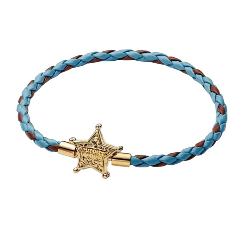 Neues 925er Silberfarbenes Seil-Kastenketten-Armband geeignet für Damen Sommer Charm-Anhänger DIY Modeschmuck