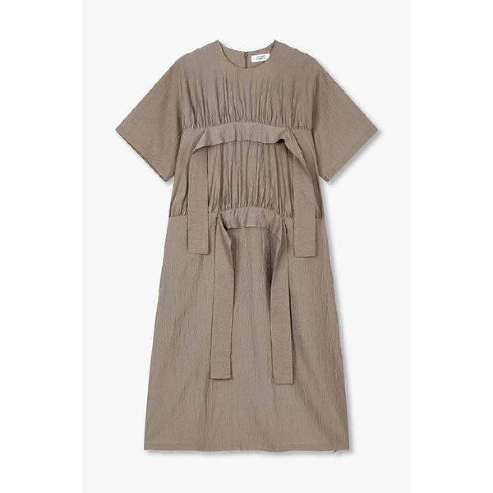 

Studio Tomboy Frill Detail Short Sleeve Dress 9105341103 99 (black)/OS