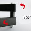 Adjustable Projector Mount Projector Stand Wall Mount Metal Projector Stand with 1/4inch Screw Adapter for Home Office