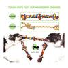Large Dog Moo Moo Moo, Strong Dog Toys Large Breeds, Heavy Dentistry Dog Rope Toy Set for Medium Dogs, 5 Indestructible Dog Toys, Cotton Puppy Moo