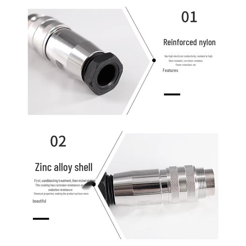 Waterproof C09 Aviation Cable Connector