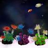Silicone Artificial Coral Lifelike Undersea Water Plants Creative Sea Anemone  Fish Tank