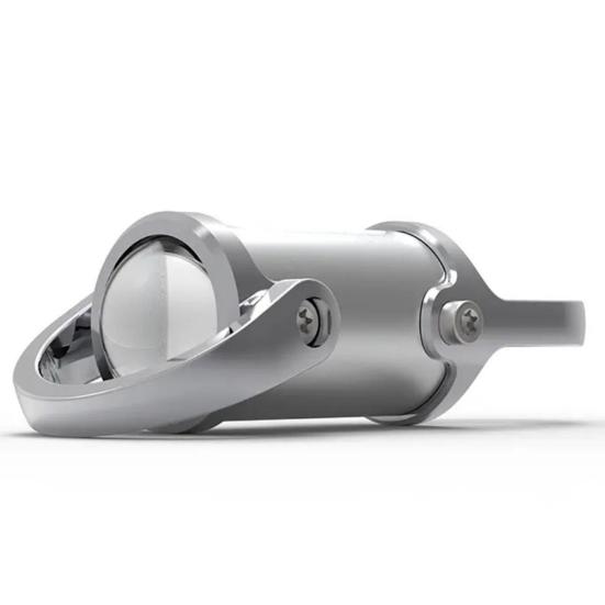 Rechargeable LED Flashlight High Brightness 3 Lighting Modes Waterproof Compact Portable Keychain Flashlight Mini Torch