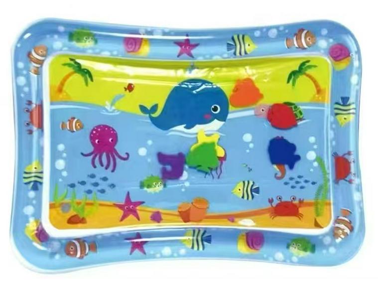 Tapis d'eau gonflable pour enfants: Jouet guide anti-chute pour l'entraînement et l'éducation à domicile