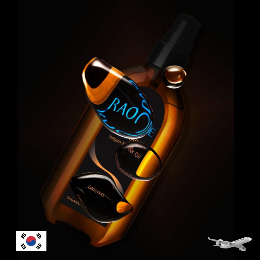 

RAONNE ЧЕРНОЕ АРГАНОВОЕ МАСЛО Веганское масло для волос 100 мл