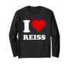 Red Heart I Love Reiss Long-Sleeve T-Shirt