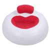 Inflatable Chair Comfortable Supportive Heart Shape Decorative Plush Chair for Bedroom Living Room