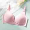 Ting Fei Women's Cotton Maternity Nursing Bra - Front Opening & Postpartum Support