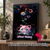 Personalized Jigglypuff Diamond Art Custom Name 5D Diamond Painting Full Drill DIY Craft