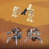 585PCS Space Battle Building Blocks Set, Transport Vehicle & Attack Craft, Destroy Droids Assembly Bricks Toy