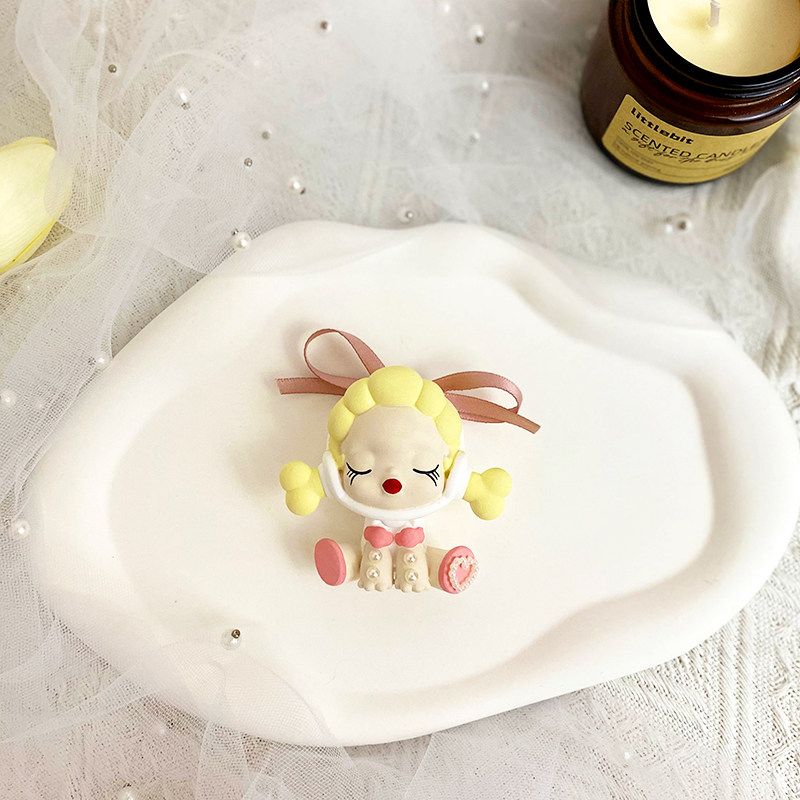Cute Cartoon Doll Car Aromatherapy Air Conditioning Air Outlet Ornament Car Fragrance Fragrance Fragrant Stone Gift for Women