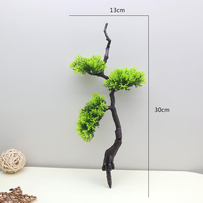 Densata Artificial Pinus Pineneedle Greenery Landscape Decor For Living Room
