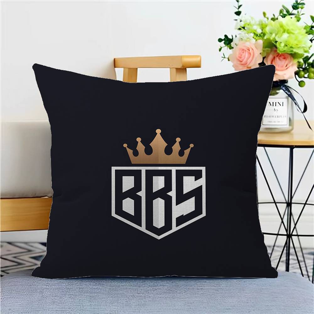 BBS Racing Car Pillow Cushion Cover Pillowcase Living Room Sofa Home Decor Customized