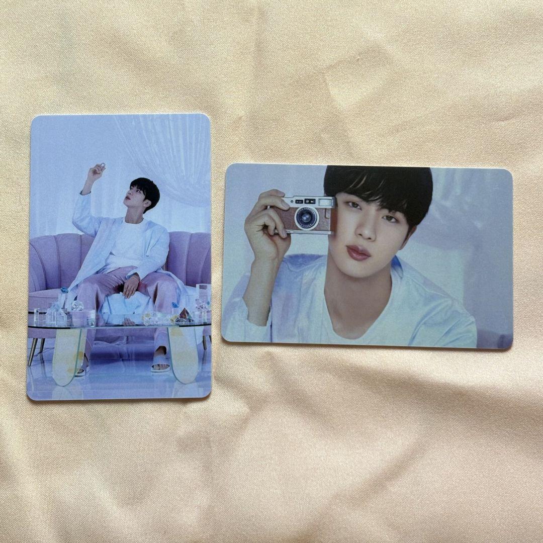 

[USED] BTS Unreleased BE JIN Jin Lakidro Korea Exclusive Trading Cards (2 Cards)