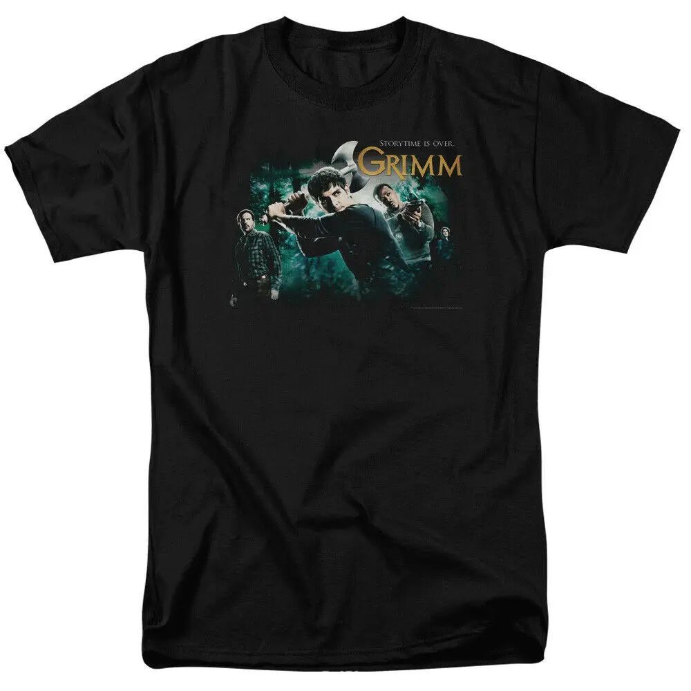 Grimm Storytime Is Over Black T-Shirt