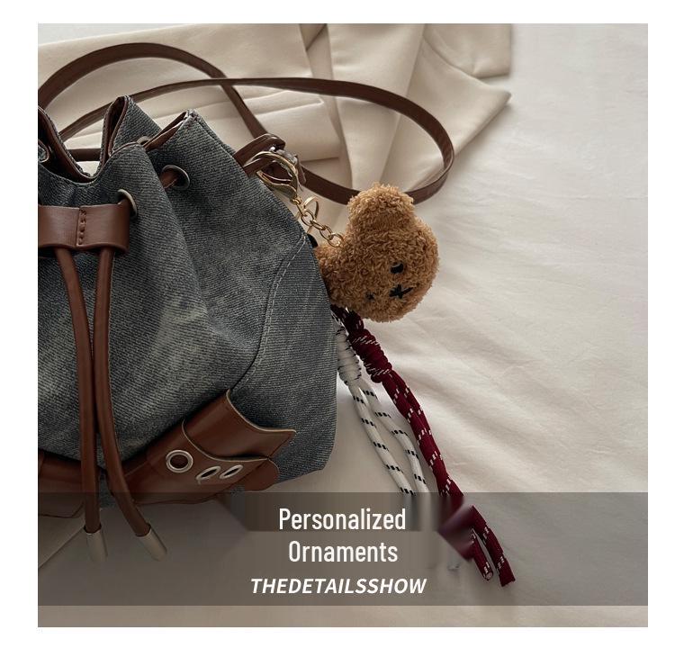 2025 Koreanische Mode Lässige Schultertasche mit großem Fassungsvermögen