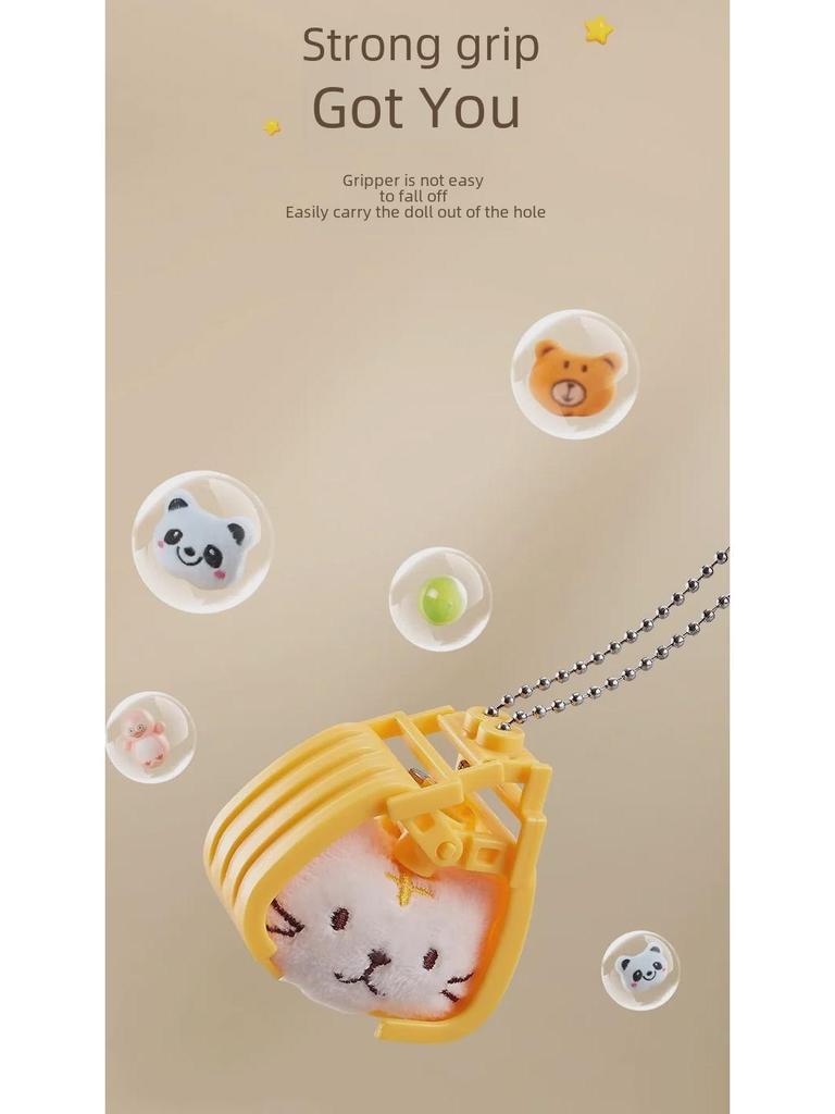 Mini Claw Machine Toy for Kids - 4+ Birthday Gift with 3 Doll Clips