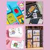 Mini Puncher Paper Capacity 8 Sheets Single Round Hole Puncher Aperture Diameter 0.24'' (6mm) for DIY Binder Paper Card