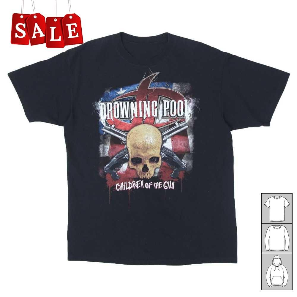 Hot  Drowning Pool Children of The Gun Gift For Fans Black S-235XL Shirt TH569 Unisex T-Shirt XXXL