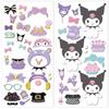 K Company Kuromi My Coordinate Chill H195 X Stickers, Stickers, W95mm, CCD1-KU-CH