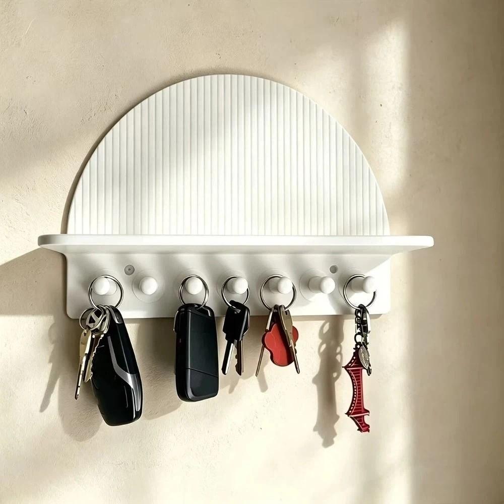 3D Printed Wall Mount Storage Rack Wall Decor Hanging Shelf Door Back Organizer Porch