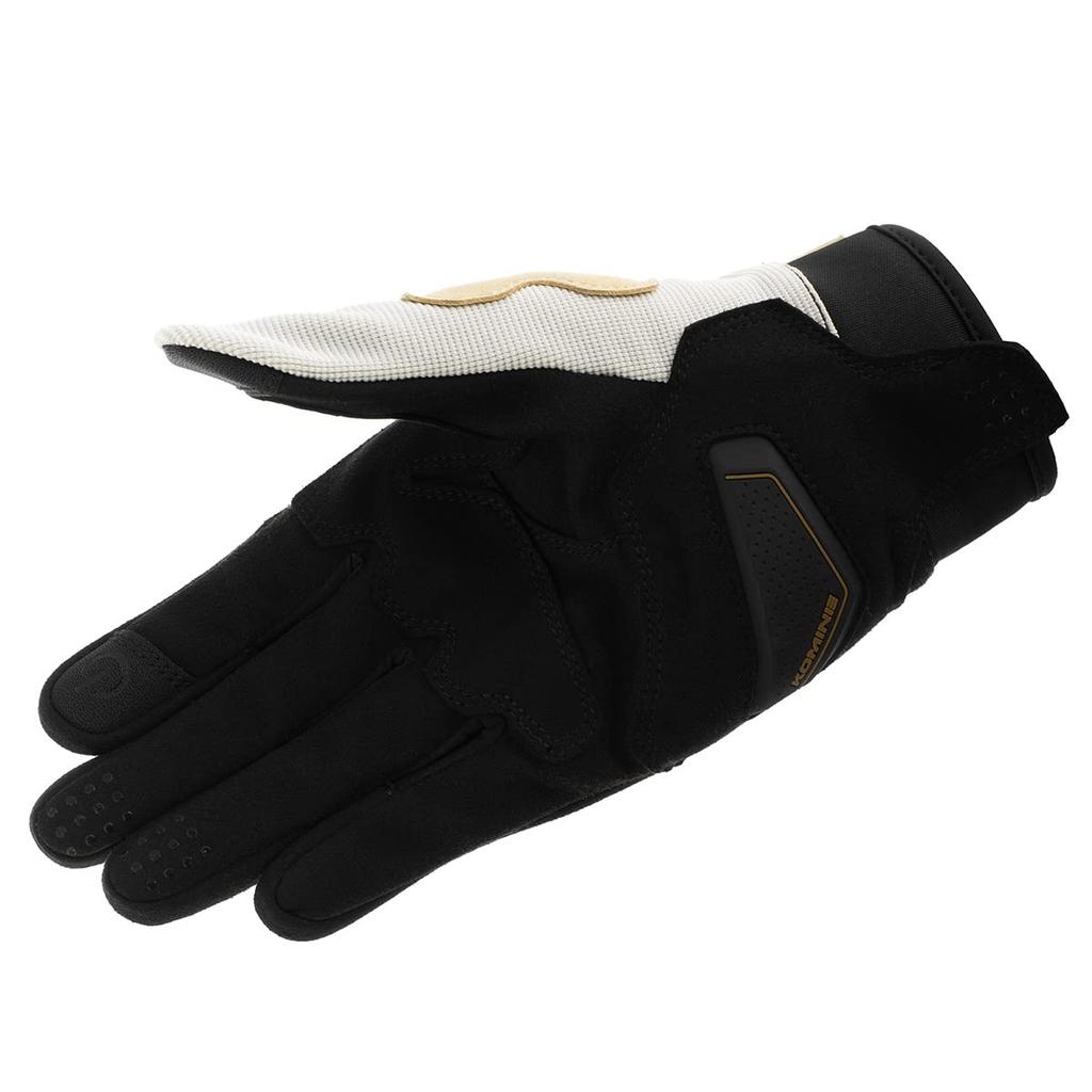 KOMINE Motorcycle Gloves GK-2273 Urban Mesh Gloves Beige L