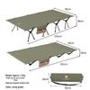 ZISIZ Ultralight Aluminum Folding Camping Cot