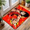 Bold Anime Adventure Scene Patterned Carpet, Non Slip Mat Suitable for Living Room and Bedroom Sofas