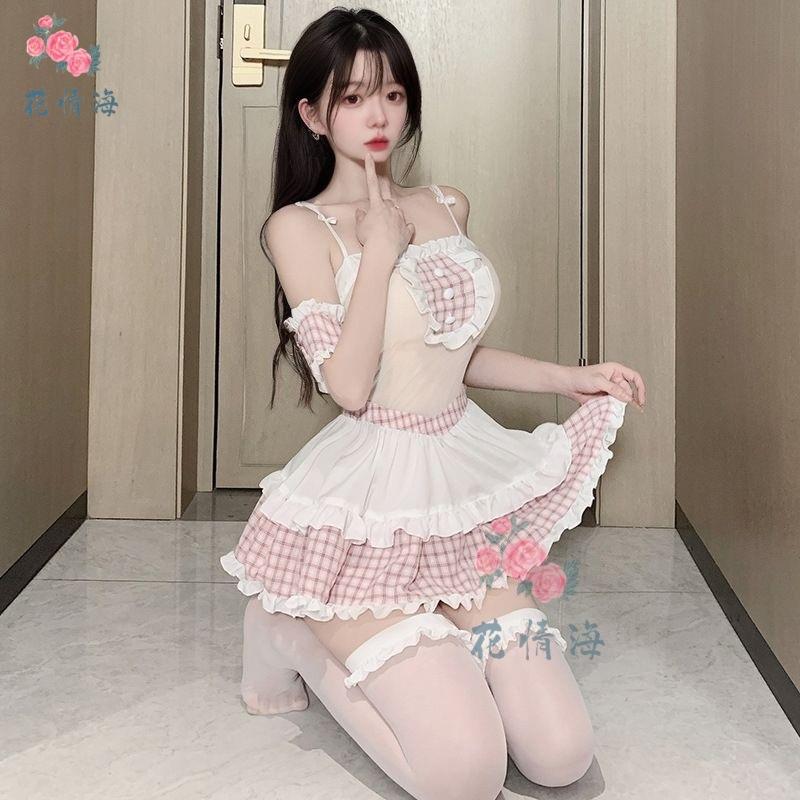 Sexy Lingerie Akihabara Japanese Maid Costume Cosply Lolita Cute Soft Girl Uniform