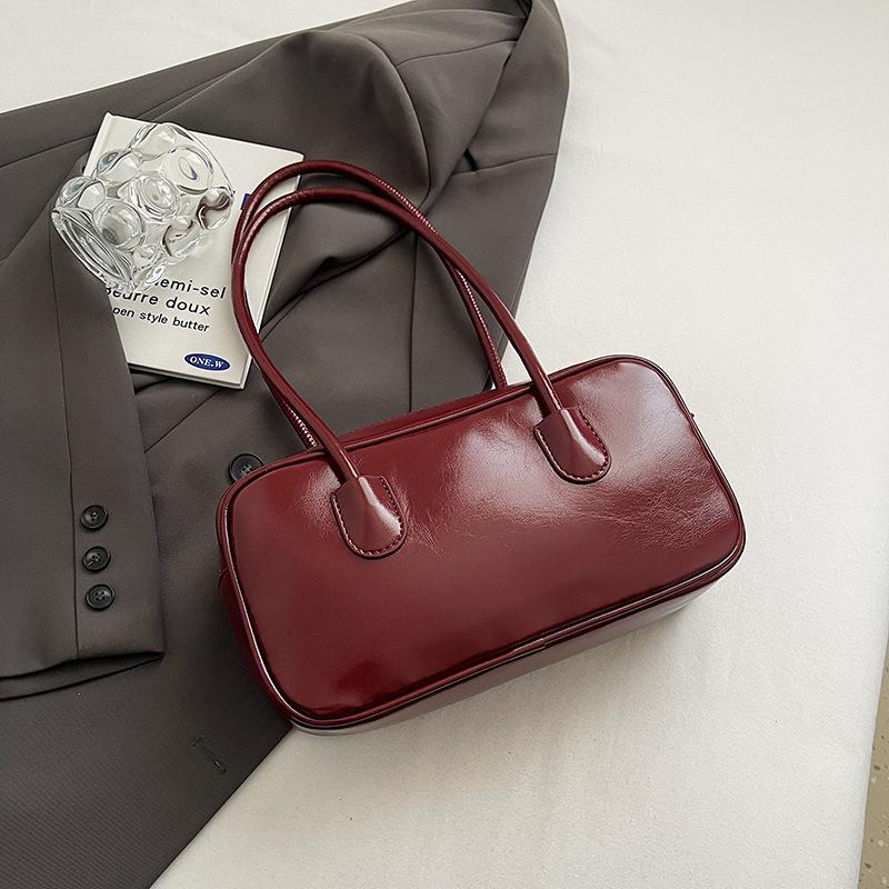 This Year's Popular Retro High-end Pillow Bag Women's Autumn and Winter Boston Bag Commuter Portable Shoulder Armpit Bag Tide