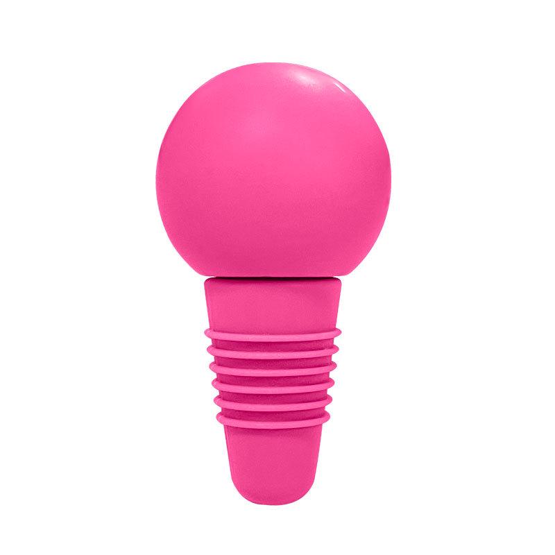 Christmas Silicone Wine and Champagne Bottle Stopper & Pourer