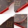 LOUIS VUITTON Portefeiulle Emily Purse M62941 Brown Monogram canvas flour Women Used