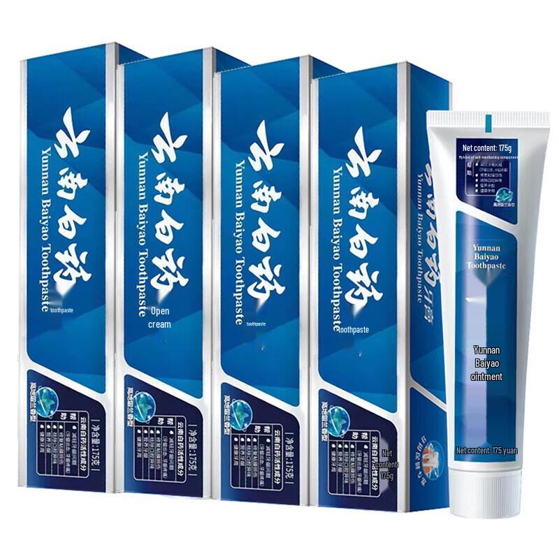 

Зубная паста Yunnan Baiyao с мятой (4-Pack)