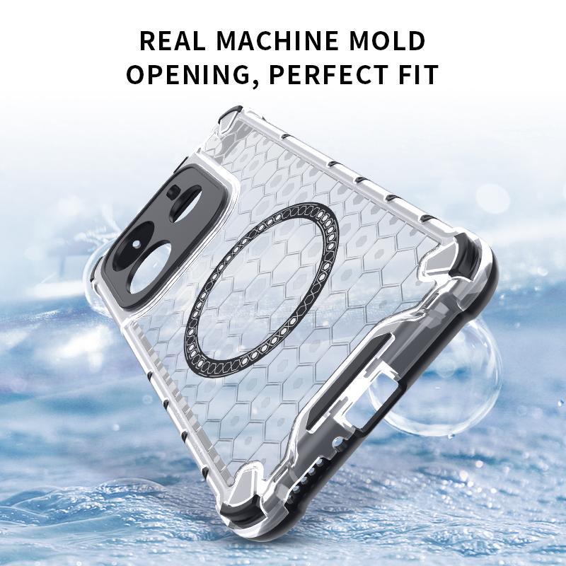 Magnetic for Magsafe Full Cover for Redmi Note 14 Pro Plus Note14Pro 13Pro+ POCO X7 5G Shockproof Transparent Protection Silicone TPU Case