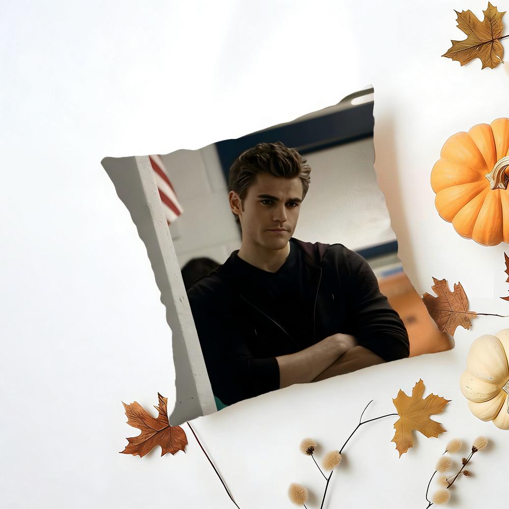 SStefan Salvatore Cushion Cover Washable Linen Pillowcase Soft for Daily Sofa Bed Home Room Decor