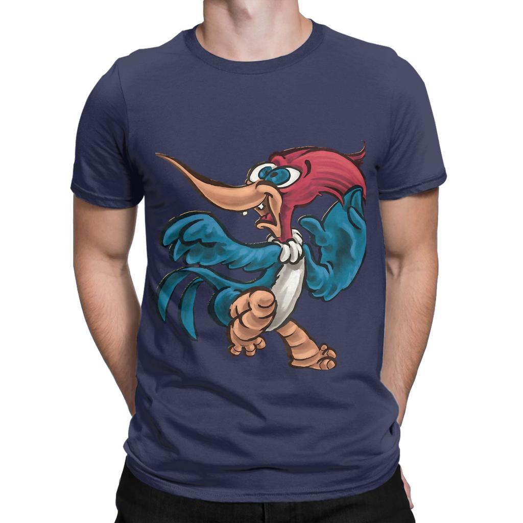 Holzig Neuheit 100 Baumwolle T-Shirt Woody Woodpecker Oberteile T-Shirts Für Unisex