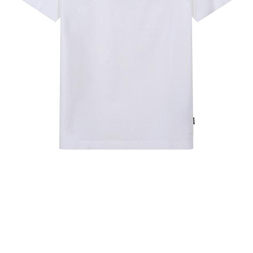 HUGO BOSS T-Shirts Men's White Crew Neck Moderate Straight Fit 50462613-100
