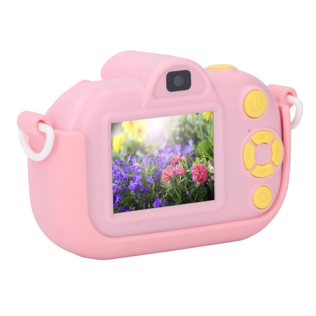 Cute Camera 12MP Digital Video Camera 2in   Screen Multifunctional Front Rr Lens 1080P Selfie Camera for Xmas Gift