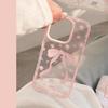 Pink Bow Floral Phone Case Suitable for Apple Phones