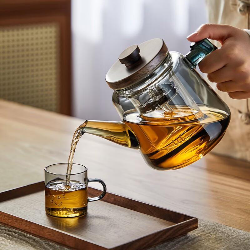 YIHUTEA Glass Teapot with Filter