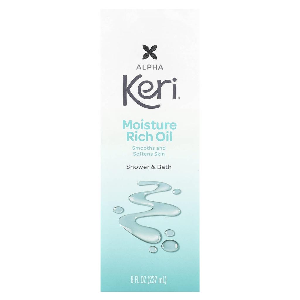 Moisture Rich Oil, Shower & Bath, 237Ml(8Fl Oz)