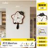 Minimalist Cat Wall Watch Xenomorph Bedrooms Cute Wooden Wall Watch Aesthetic Interior Relogio De Parede Ornaments Home Decor