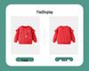 26-Year Autumn/Winter Strawberry Ice Cream Embroidered Lace Baby Sweatshirt, Long Sleeve, Round Neck
