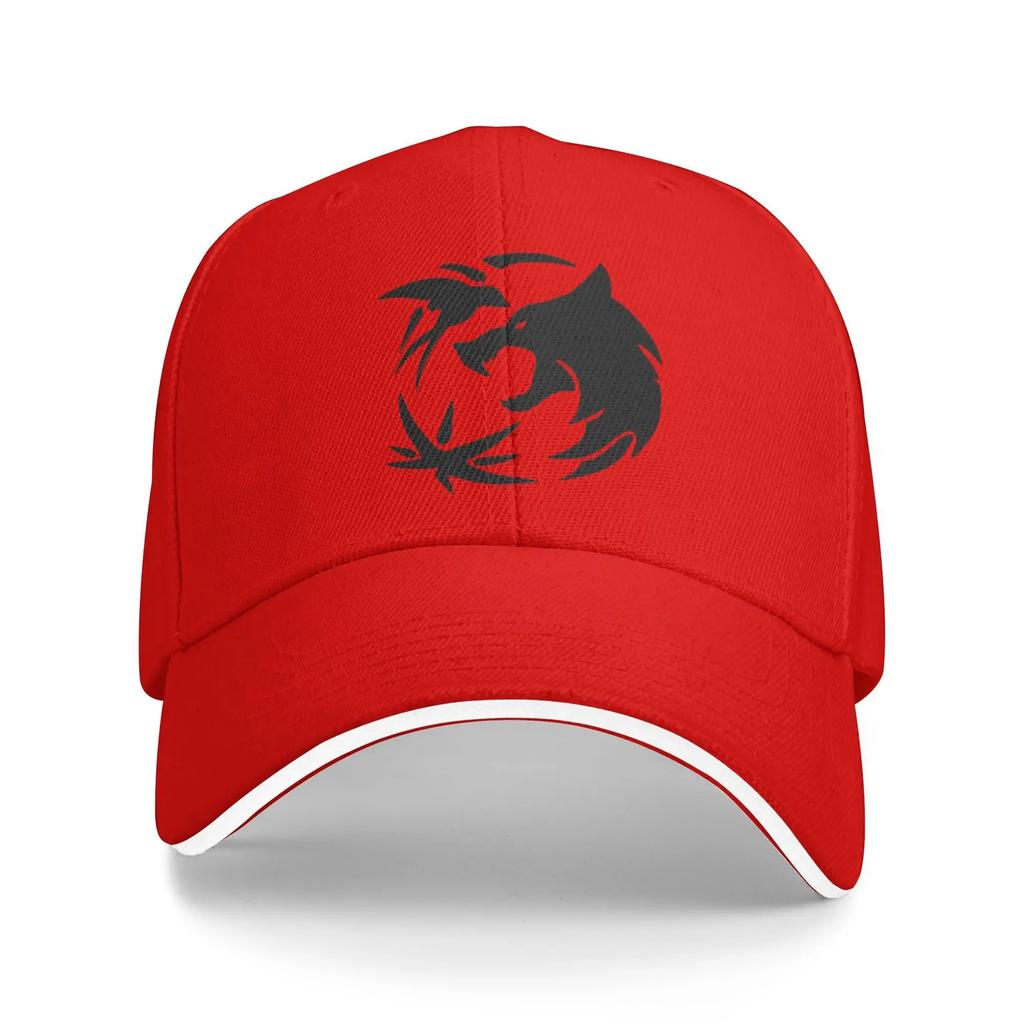 The Witchered Game Logo Black Symbol Baseball Caps Merch Fashion Role-playing Games Sun Caps For Men Women Golf Headewear Gift