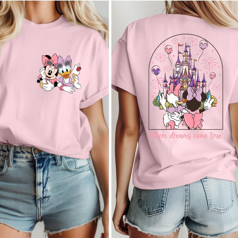 Funny Princess Head Print Ladies Fashion Summer Tshirt Pure Cotton Shortsleeved Casual Top Personalized Clothing