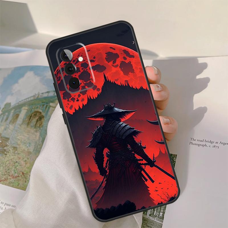 

Japan Ninja Samurai Red Sun Case For Samsung Galaxy A16 A26 A56 A36 A06 A52 A53 A33 A13 A34 A54 A14 A15 A35 A55 A22 A32 Samsung A16