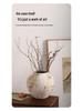 Retro Chinese Wabi-Sabi Ceramic Vase: High-End Decorative Pottery for Elegant Flower Arrangements In Living Rooms
