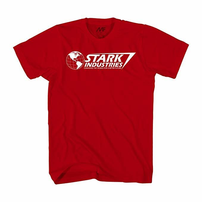 26 Marvel Iron Man Stark Industries Changing The World Red T- Shirt Unisex T-Shirt XXXL