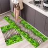 Kitchen Rugs Print Non-Slip Thick Cushioned Kitchen Mat Comfort Standing Mat for Kitchen